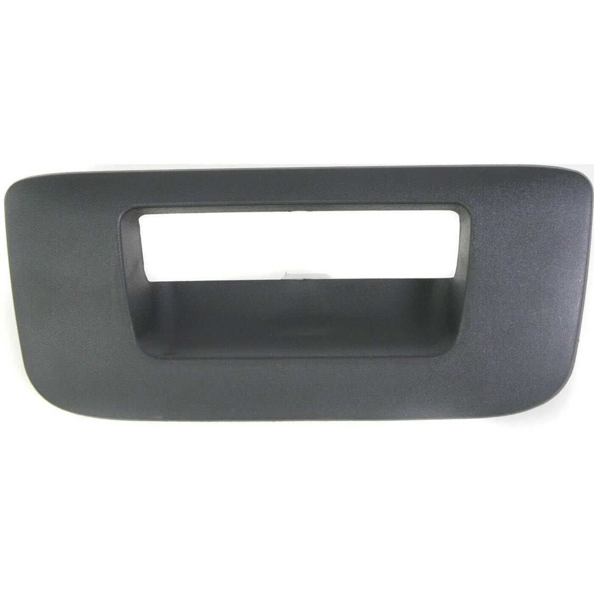 DAT AUTO PARTS Rear Outside Tailgate Liftgate Door Handle Cover Bezel Trim Replacement for 2007 - 2013 Chevrolet Silverado 1500 W/O Key Hole Black ...