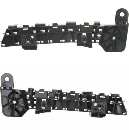 DAT AUTO PARTS Front Driver & Passenger Side, SET OF 2, Bumper Cover Support Bracket Mounting Retainer, For 2012-2016 Honda CRV, Black Textured Pla...