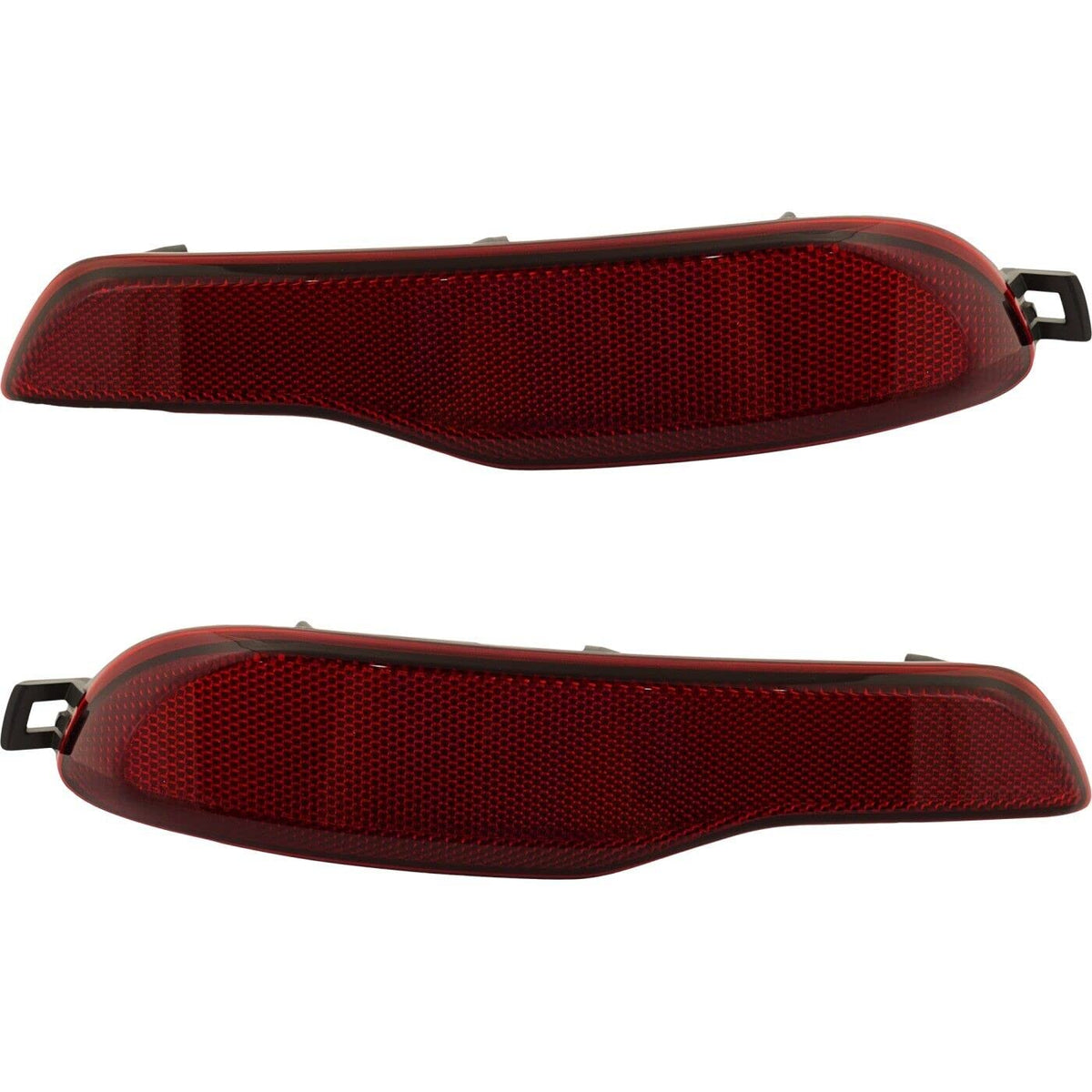 DAT AUTO PARTS Rear Left Driver & Right Passenger Side Pair Bumper Cover Side Marker Light Reflector Lamp Set Of 2 Replacement For 2014-2018 Jeep C...