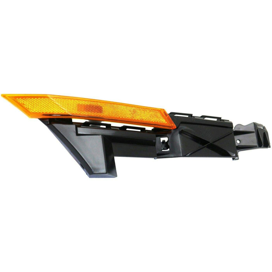 DAT AUTO PARTS Front Right Passenger Side Bumper Cover Retainer Bracket2/ Signal Light Marker Lamp Replacement For 2006-2009 Ford Fusion Black Oran...