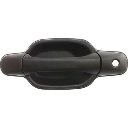 DAT AUTO PARTS Outside Front Left Driver Side Exterior Door Handle Replacement for 2004-2012 Chevrolet Colorado Black Textured with Keyhole Plastic...