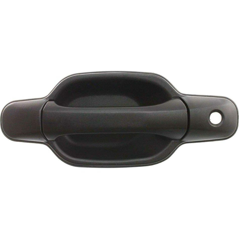 DAT AUTO PARTS Outside Front Left Driver Side Exterior Door Handle Replacement for 2004-2012 Chevrolet Colorado Black Textured with Keyhole Plastic...