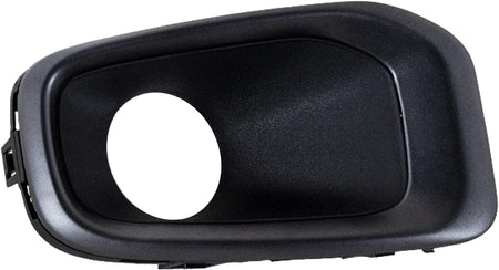 DAT AUTO PARTS Front Right Passenger Side Bumper Fog Light Hole Cover Bezel Trim Insert Replacement For 2015 2016 2017 2018 Jeep Renegade Black Tex...