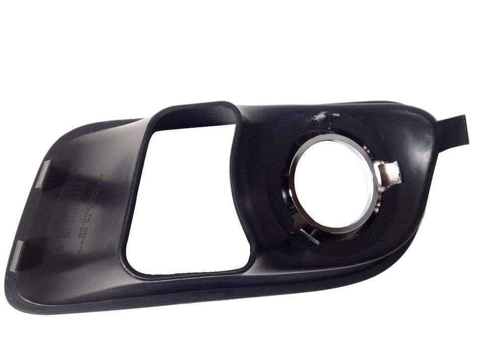 DAT AUTO PARTS Front Right Passenger Side Bumper Fog Light Bezel Cover Trim Insert Replacement For 2012-2014 Dodge Charger SRT-8 Models Black Textu...