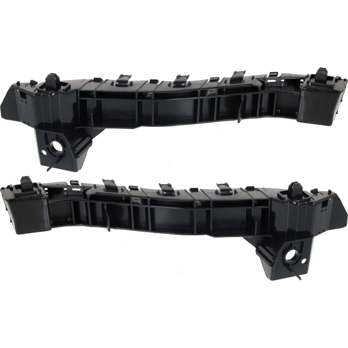 Front Driver & Passenger Set Of 2 Bumper Cover Support Bracket Mounting Retainer Fascia Reinforcement Brace Pair Replacement For 2009-2013 Subaru F...