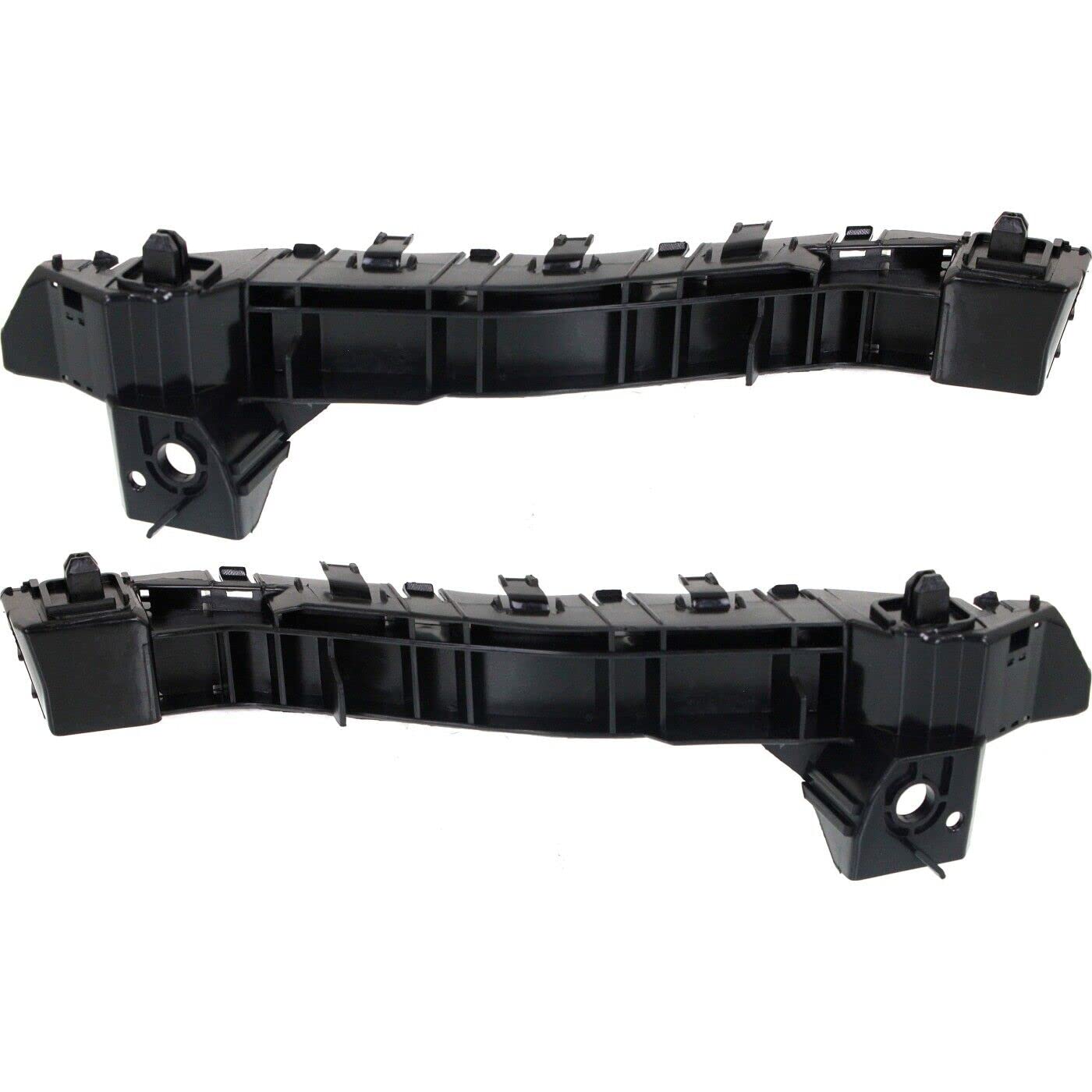 Front Driver & Passenger Set Of 2 Bumper Cover Support Bracket Mounting Retainer Fascia Reinforcement Brace Pair Replacement For 2009-2013 Subaru F...