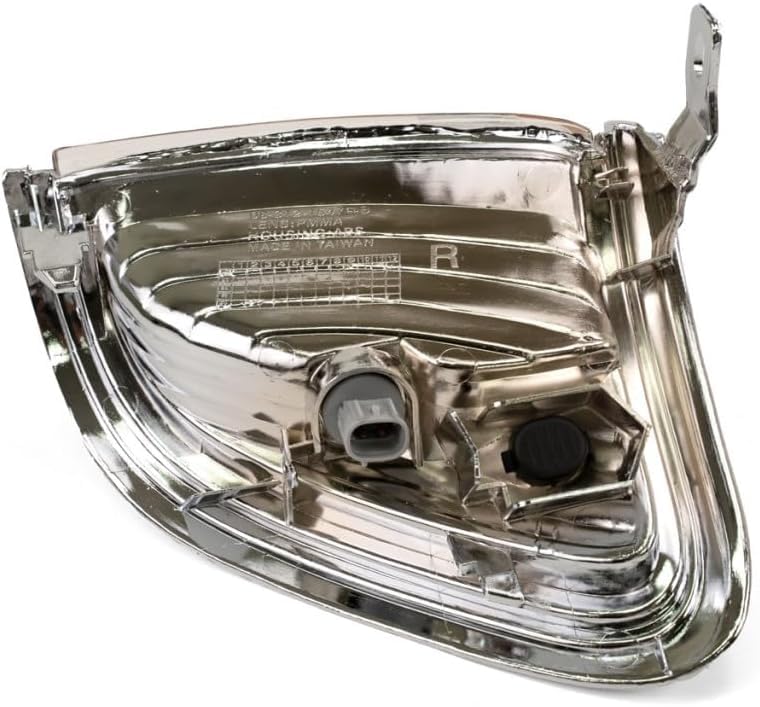 DAT AUTO PARTS Front Right Passenger Side Corner Turn Signal Light Replacement For 2001-2004 Toyota Tacoma Pickup Truck w/ Chrome Bezel, Clear & Or...