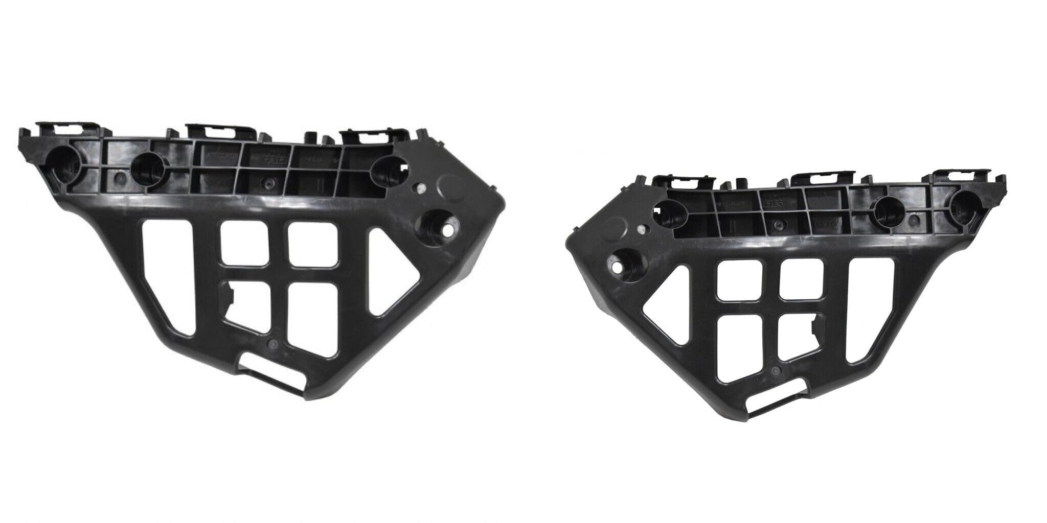 Front Left Driver & Right Passenger Set Of 2 Bumper Cover Support Bracket Mount Retainer Brace Pair Replacement For 2017 2018 Toyota Corolla iM 201...