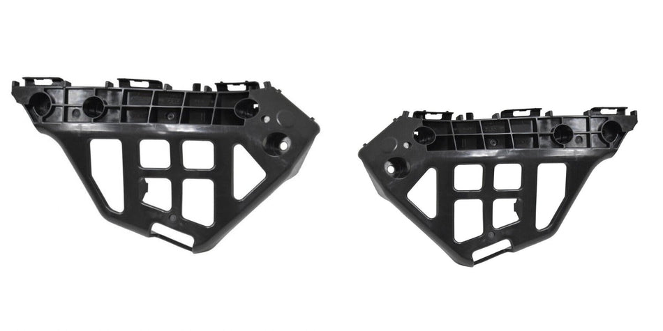 Front Left Driver & Right Passenger Set Of 2 Bumper Cover Support Bracket Mount Retainer Brace Pair Replacement For 2017 2018 Toyota Corolla iM 201...