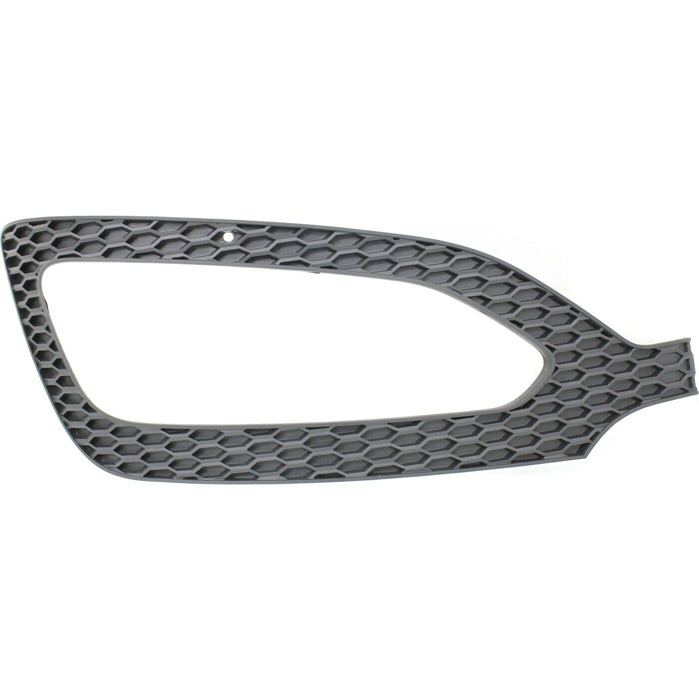 DAT AUTO PARTS Front Right Passenger Side Fog Light Hole Bezel Cover Trim Molding Bumper Insert Replacement For 2013 2014 2015 2016 Hyundai Santa F...