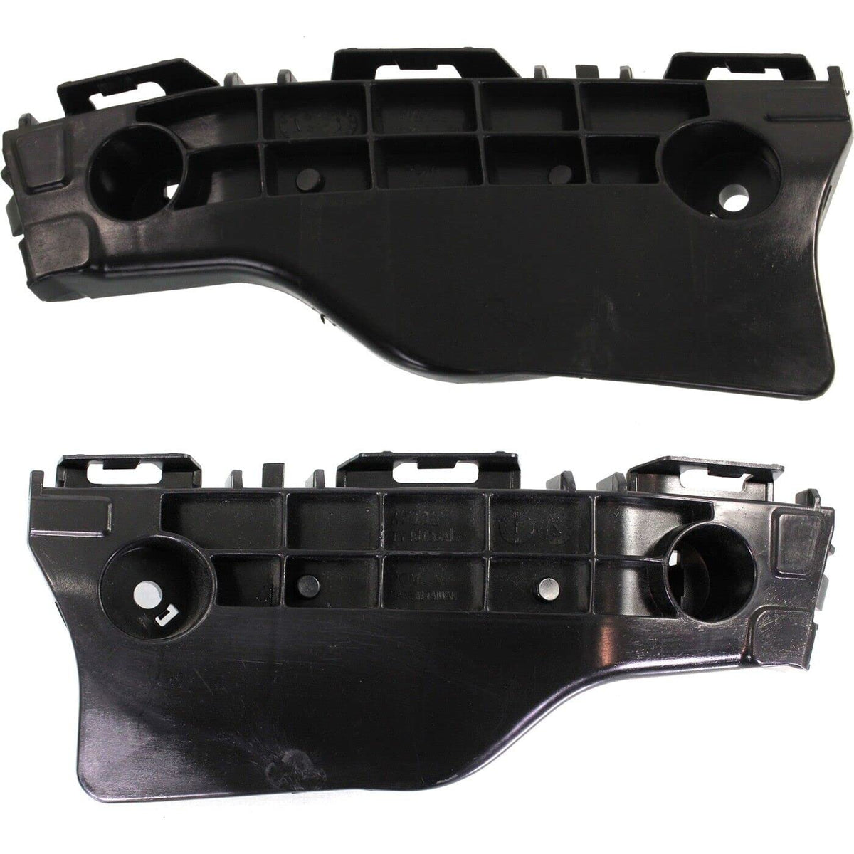 DAT AUTO PARTS Front Right Passenger & Left Driver Side Outer Bumper Cover Support Bracket Retainer Replacement For 2012 - 2017 Toyota Prius C Blac...