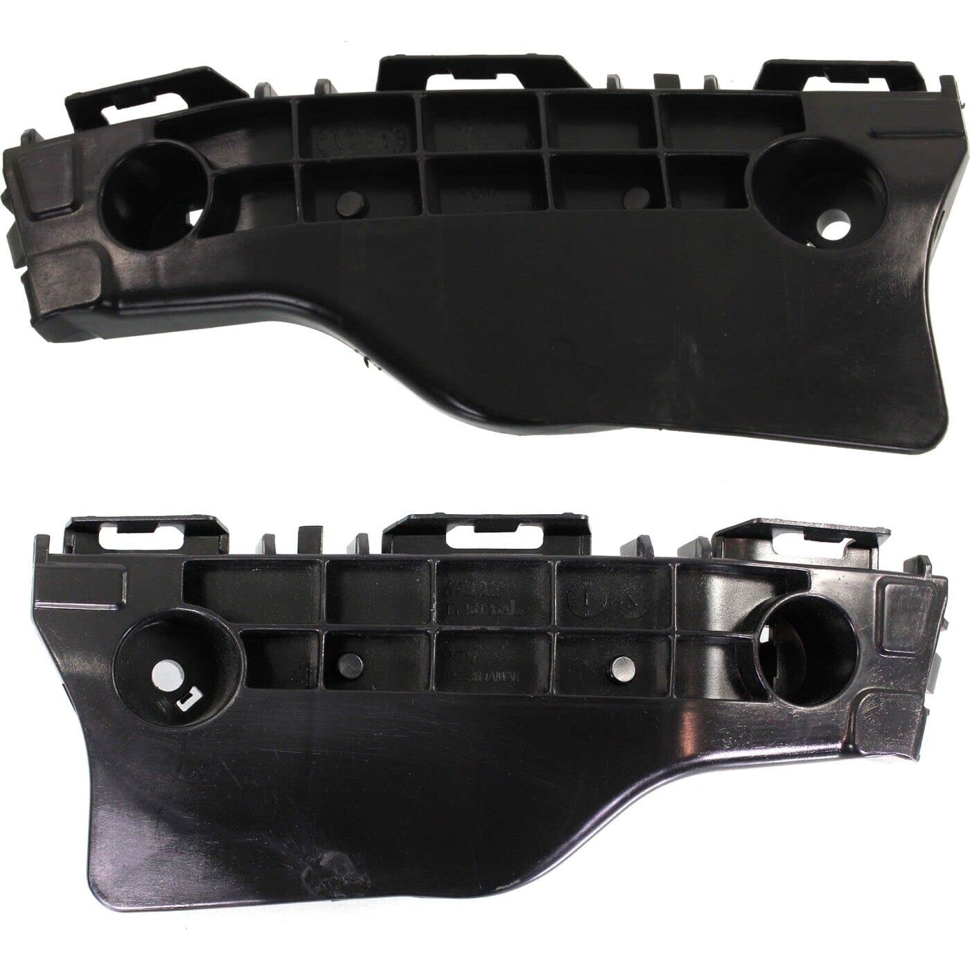 DAT AUTO PARTS Front Right Passenger & Left Driver Side Outer Bumper Cover Support Bracket Retainer Replacement For 2012 - 2017 Toyota Prius C Blac...