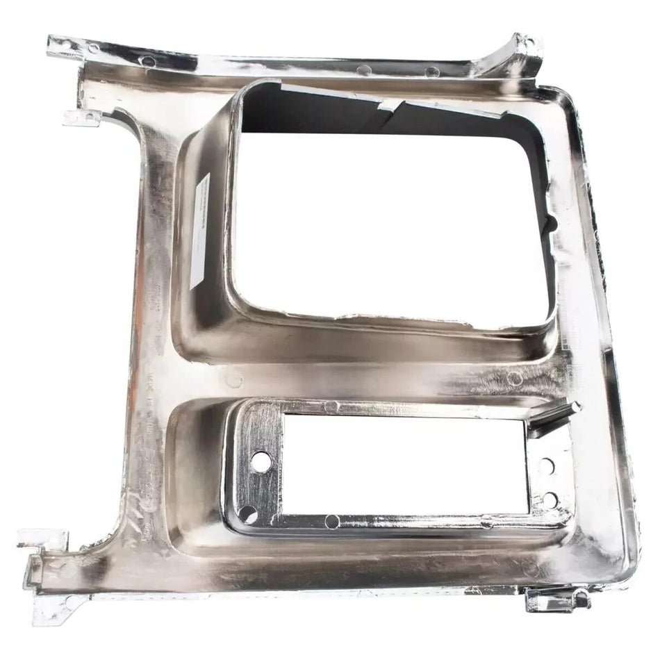DAT AUTO PARTS Front Passenger Side HeadLight Door Grille Insert Bezel Trim, For 1980-1986 Ford Bronco, and Ford Pickup Fullsize, For Silver Grille...
