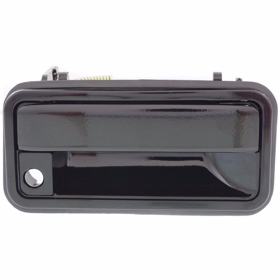 DAT AUTO PARTS Outside Front Right Passenger Side Exterior Door Handle Replacement For 1988 - 1994 Chevy and GMC Pickup Truck C/K Black Smooth GM13...