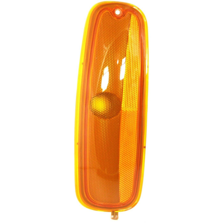 DAT AUTO PARTS Front Left Driver Side Marker Light Assembly Reflector Lamp Replacement for 1996-2002 Chevrolet Chevy Express GMC Savana Van Orange ...