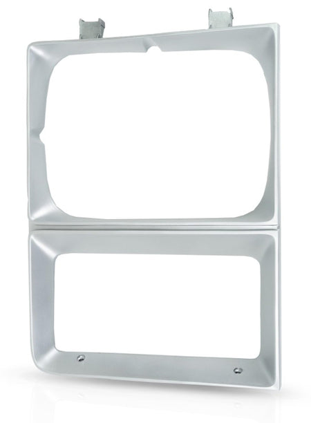 Front Passenger Side HeadLight Door Bezel, For 1983-1984 Chevy Blazer Fullsize, Suburban CK RV, GMC Jimmy, Suburban, Fullsize C/K, With Single Driv...