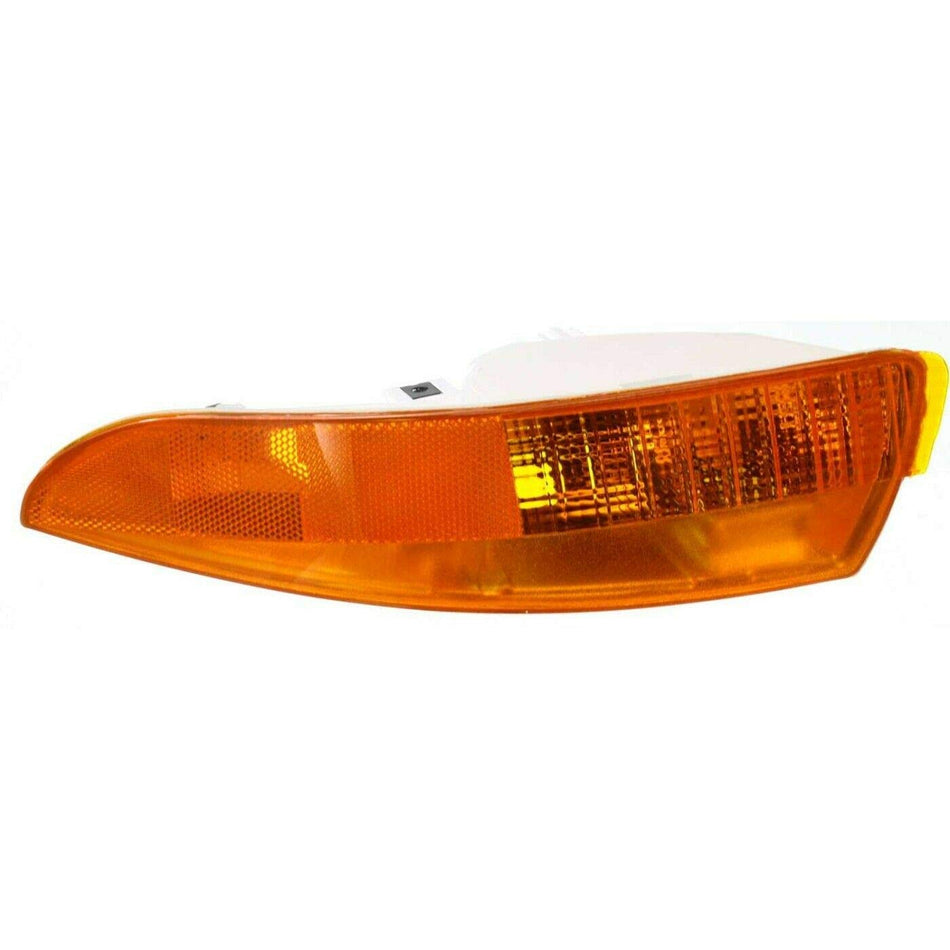 DAT AUTO PARTS Front Left Driver Side Parking Turn Signal Light Assembly and Housing Bumper Marker Lamp Replacement for 1993-2002 Chevy Chevrolet C...