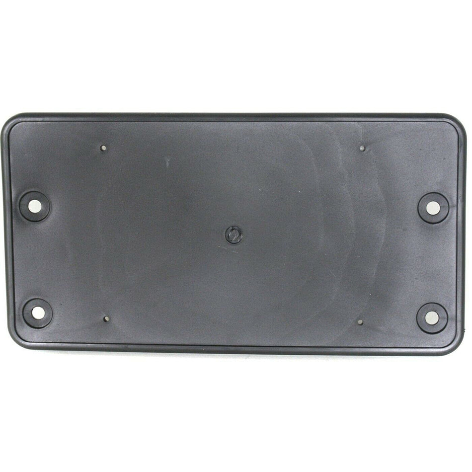 DAT AUTO PARTS Front Bumper License Plate Frame Tag Mounting Bracket Holder Replacement for 2006-2010 Volkswagen Passat Black Textured Plastic VW10...