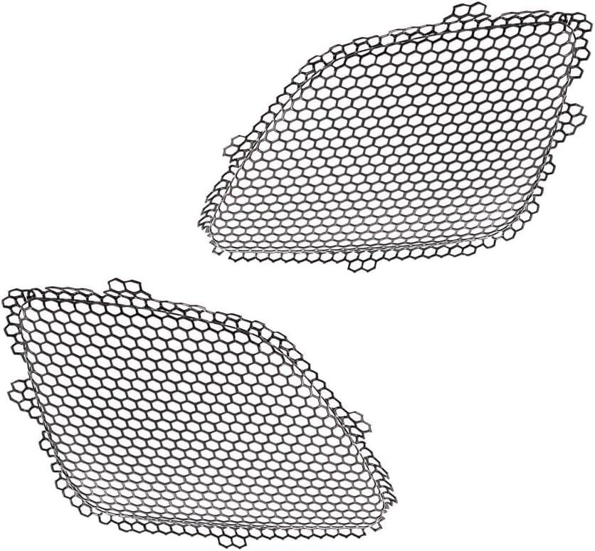DAT AUTO PARTS Front Left Driver And Right Passenger Side Upper Inner Steel Mesh Grille Cover Pair Replacement For 2005-2009 Pontiac G6 EXCEPT 2009...