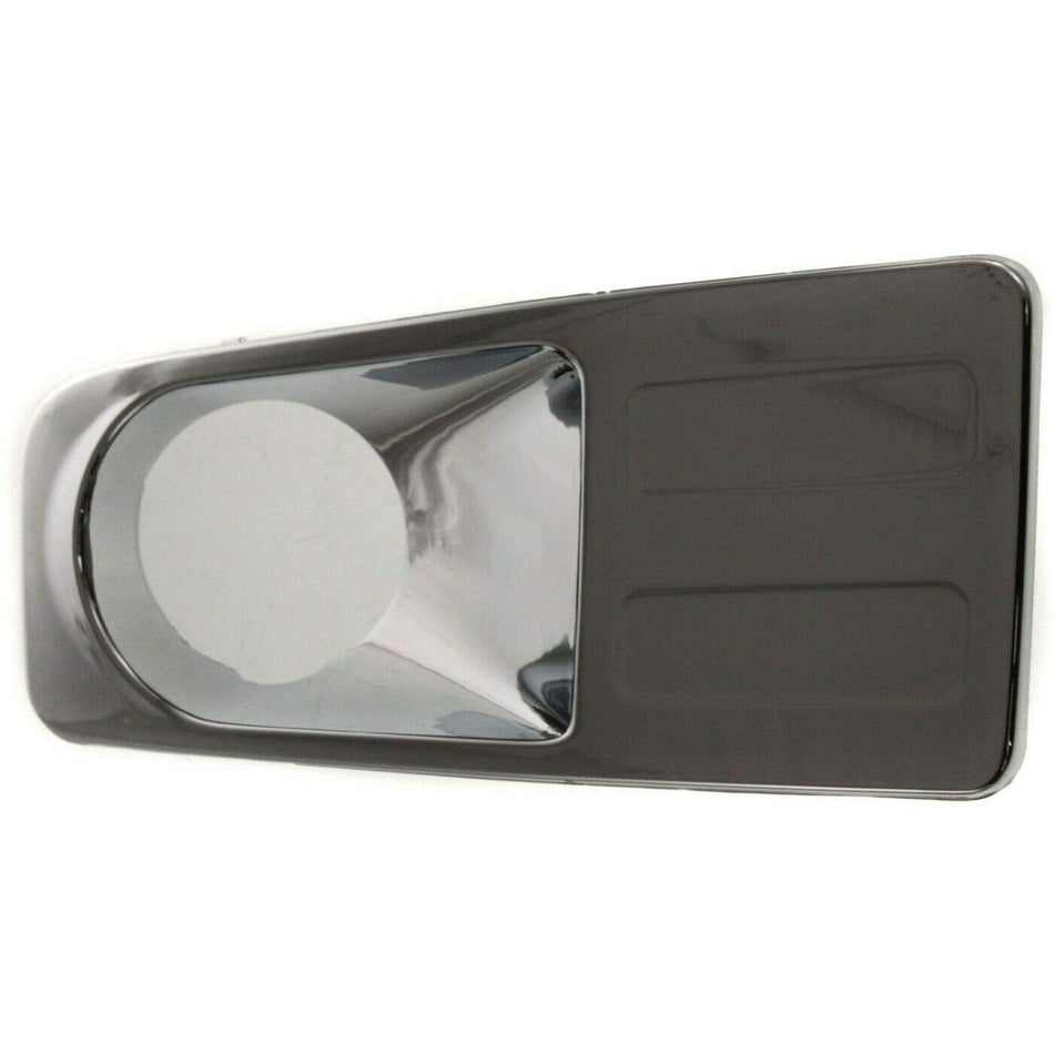 DAT AUTO PARTS Front Left Driver Side Fog Light Bezel Cover Trim Molding Bumper Insert Replacement For 2006 2007 2008 2009 Ford Fusion Silver Chrom...
