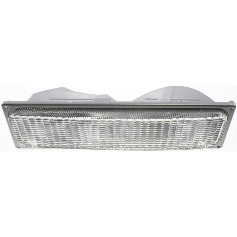 DAT AUTO PARTS Front Left Driver & Right Passenger Side Turn Signal Lamp Housing Set of 2 Replacement for 1990-1993 GMC C/K Full Size Pickup Clear ...
