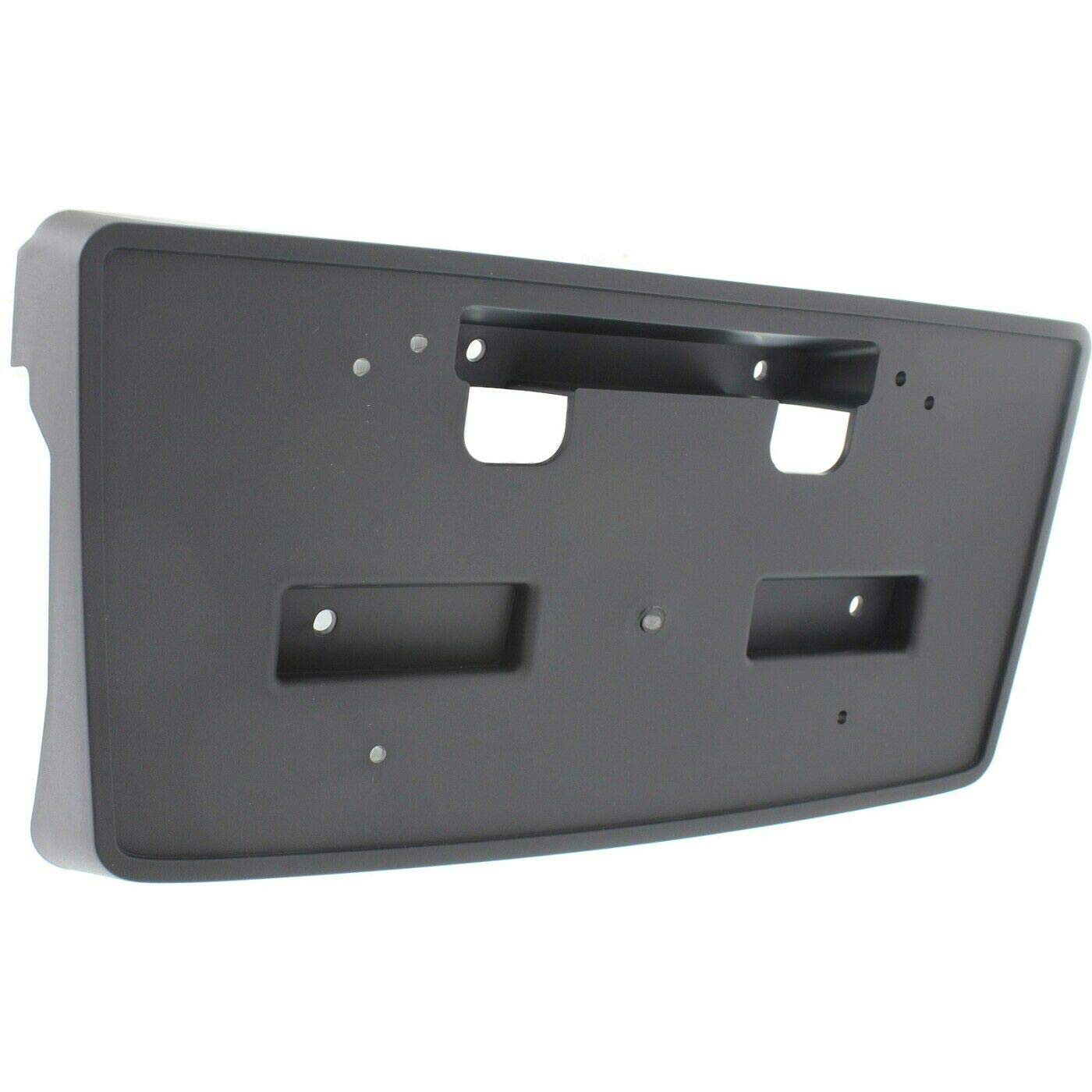 DAT AUTO PARTS Front License Plate Bracket Taag Holder Frame Replacement for 2014-2015 Chevrolet Silverado 1500 Series Black Textured Made of Plast...