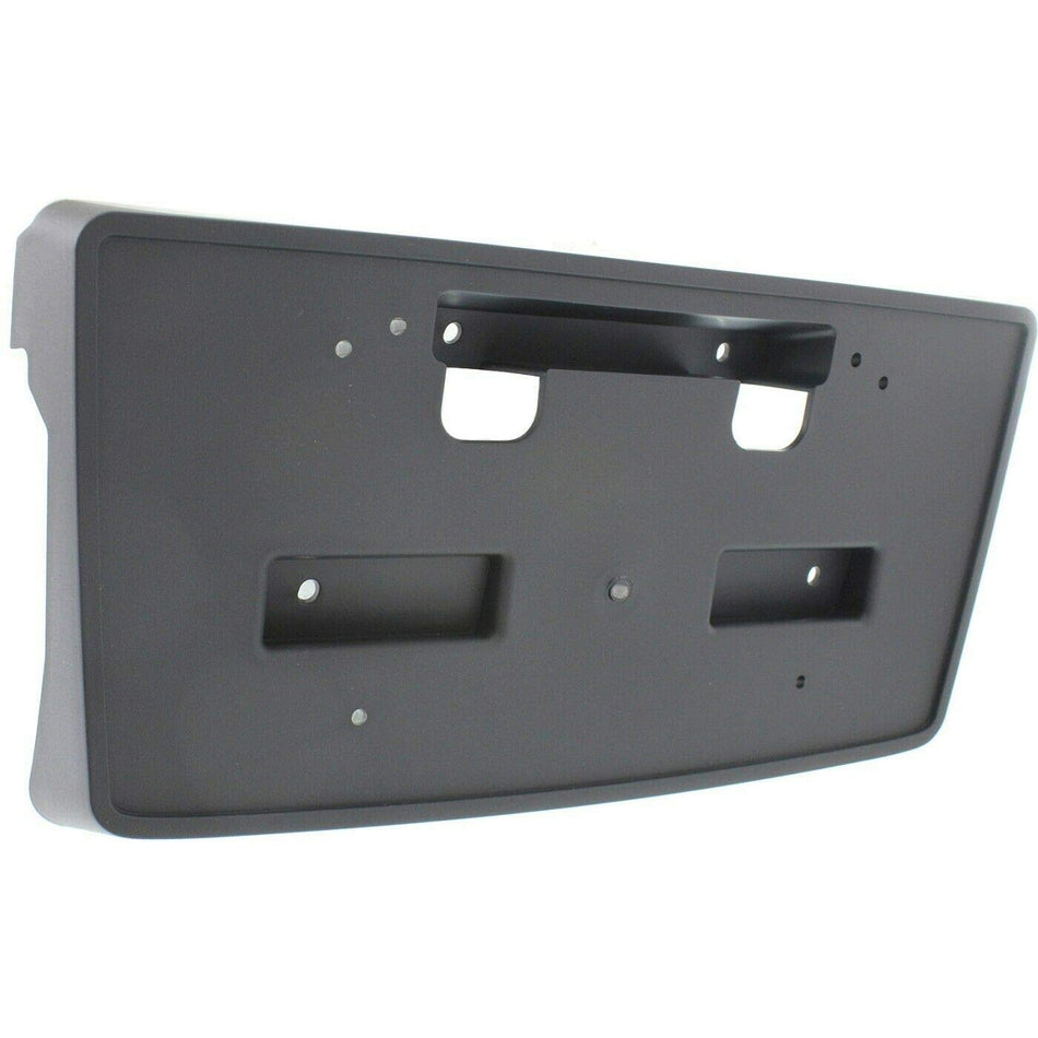 DAT AUTO PARTS Front License Plate Bracket Taag Holder Frame Replacement for 2014-2015 Chevrolet Silverado 1500 Series Black Textured Made of Plast...