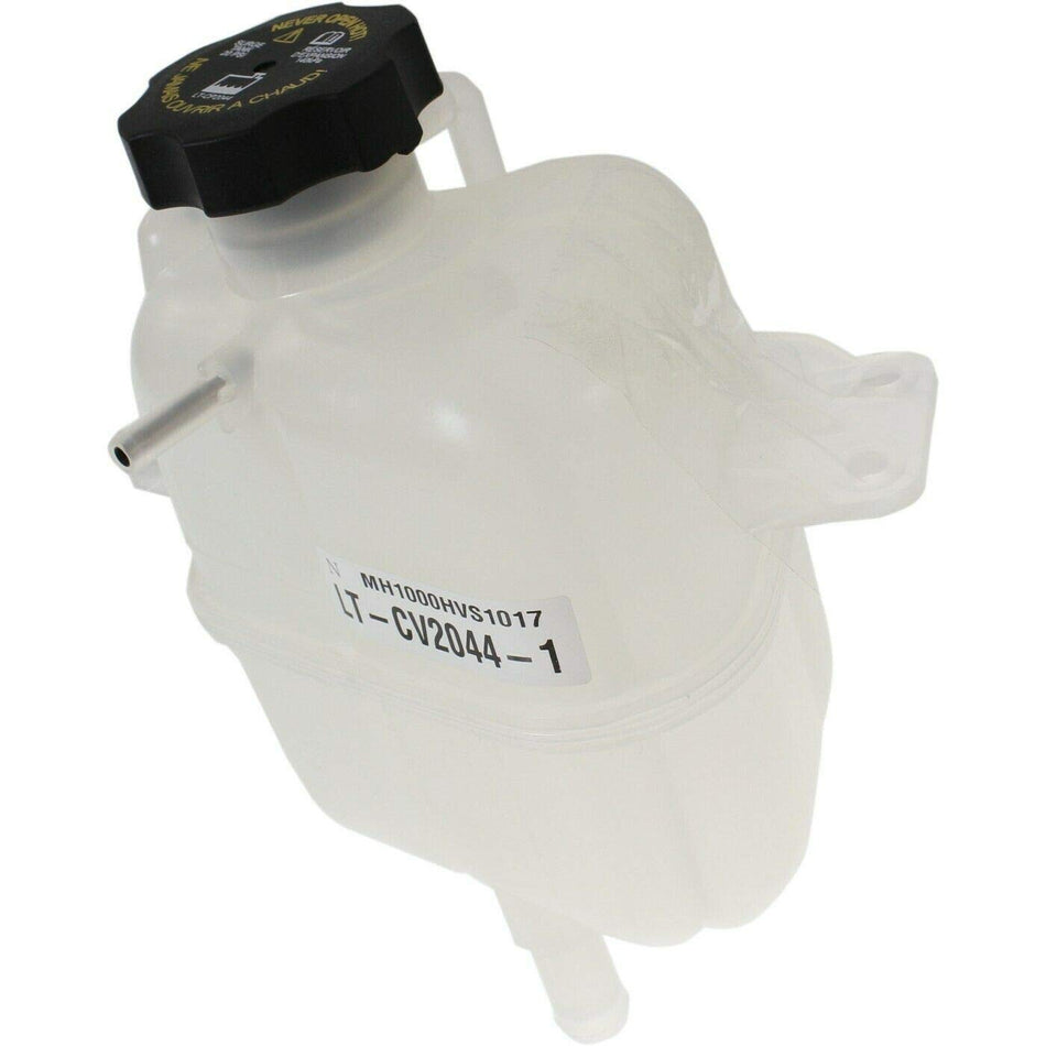 DAT AUTO PARTS Engine Coolant Recovery Bottle Overflow Tank With Cap Replacement for 2013 2014 2015 Chevrolet Chevy Spark White Textured Plastic GM...