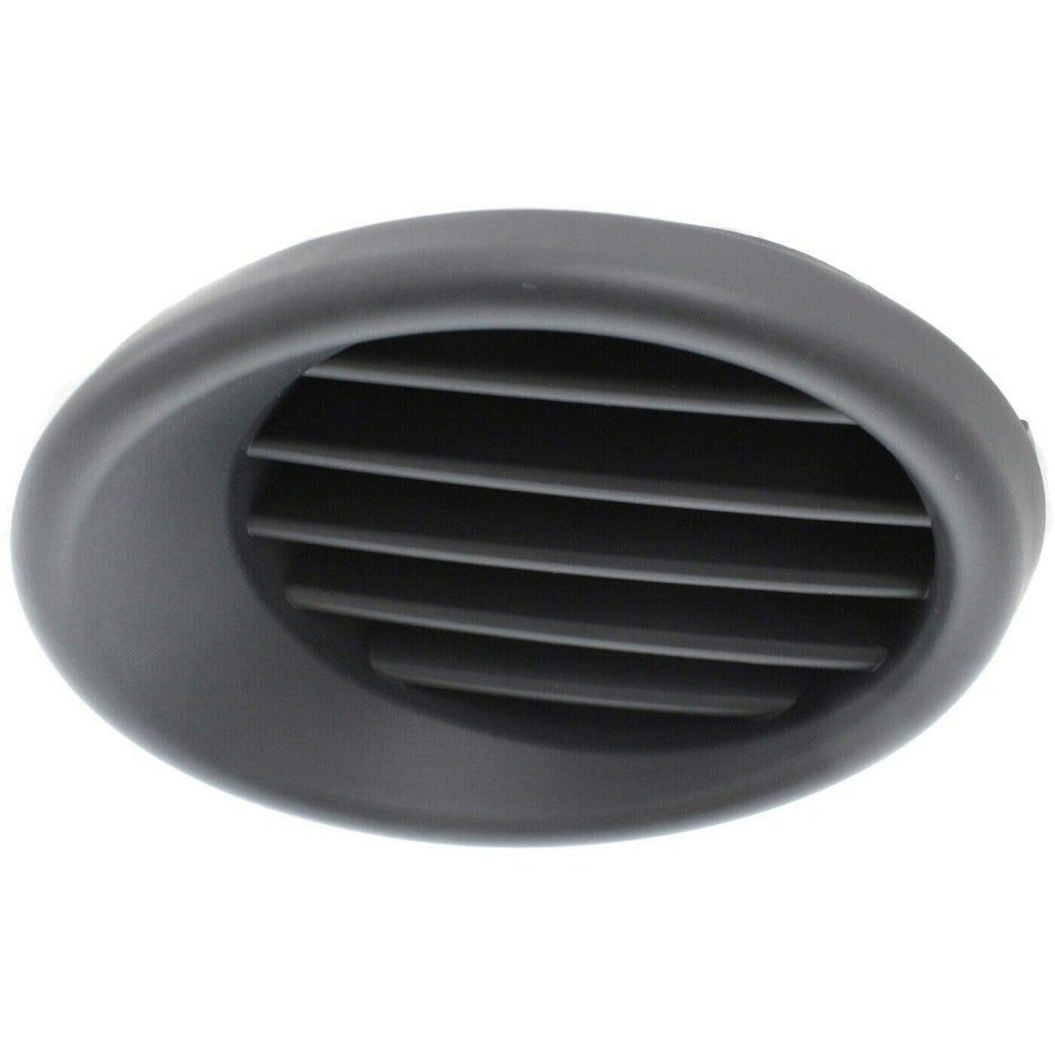 Front Driver Side Fog Light Cover Molding Grille Fits 2009-2011 Chevrolet Chevy Aveo 5 Hatchback LS LT Textured Black GM1038191