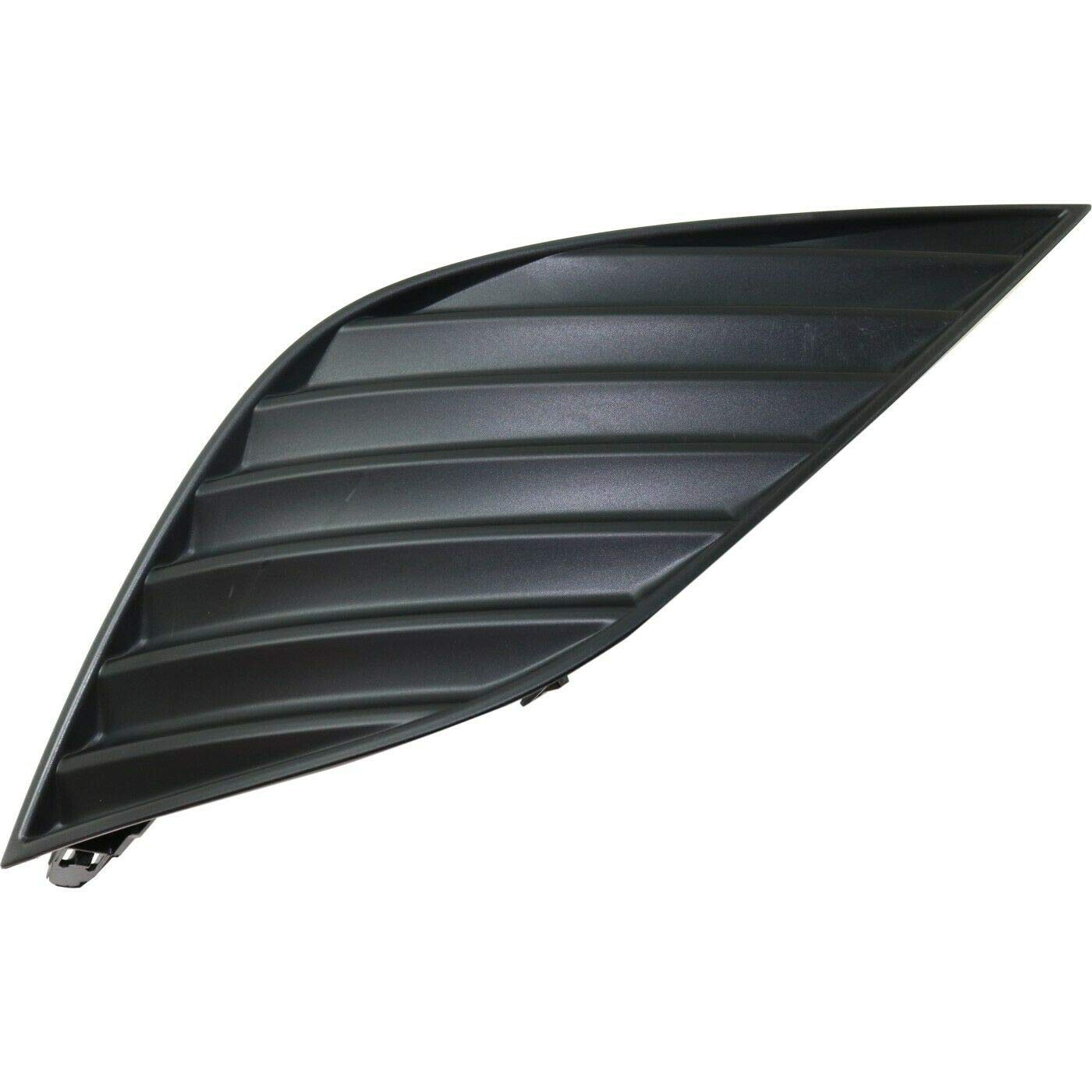 DAT AUTO PARTS Front Right Passenger Side Fog Light Bumper Cover Replacement For 2018-2020 Toyota Camry SE Models Black Textured Made of Plastic TO...