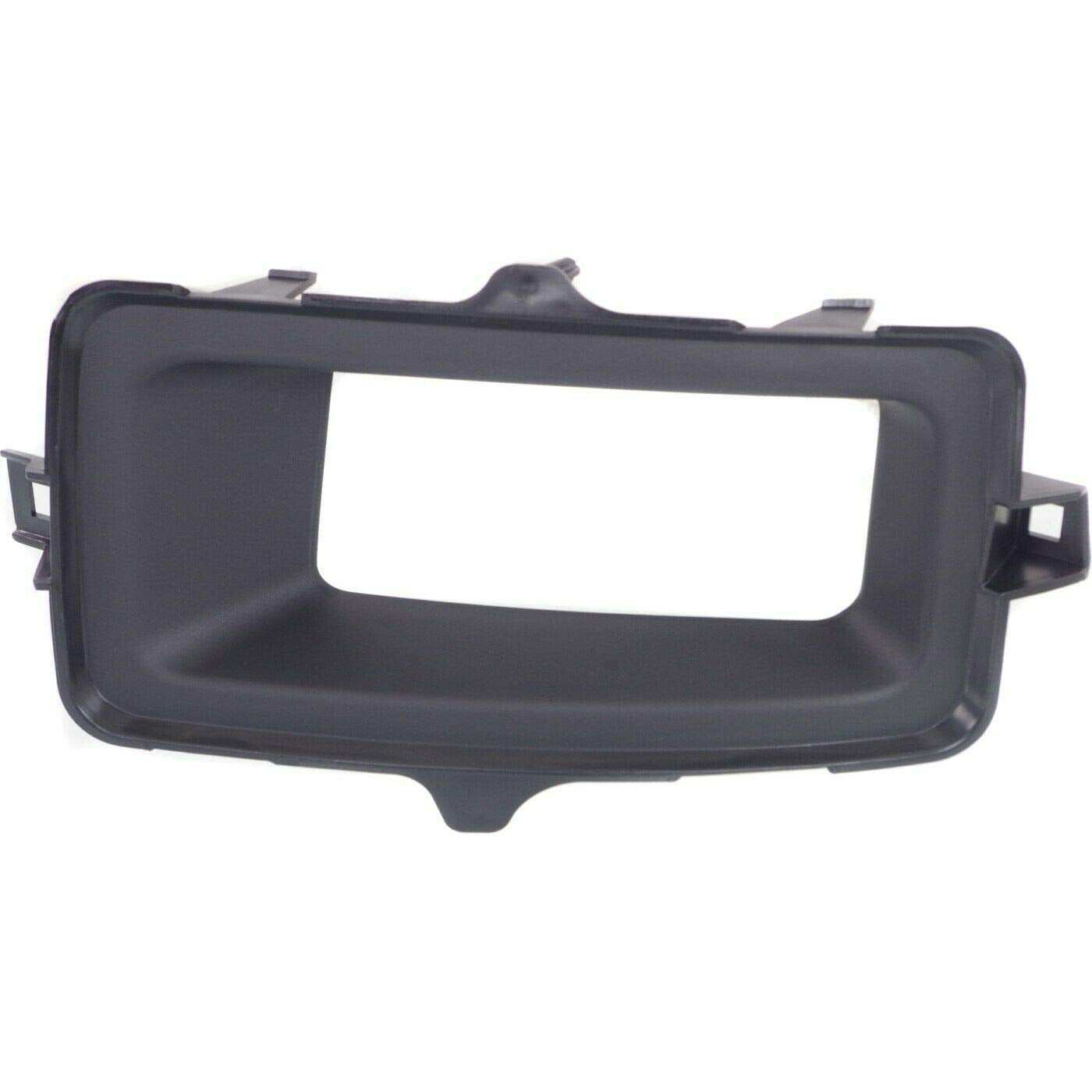 DAT AUTO PARTS Front Left Driver Side Fog Light Bezel Hole Cover Trim Molding Bumper Insert Replacement For 2014 2015 Chevrolet Silverado 1500 Pick...