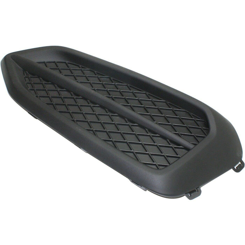 Front Right Passenger Side Fog Light Cover Fits 2014-2015 Honda Civic Coupe EX EX-L LX Si Textured Black HO1039122