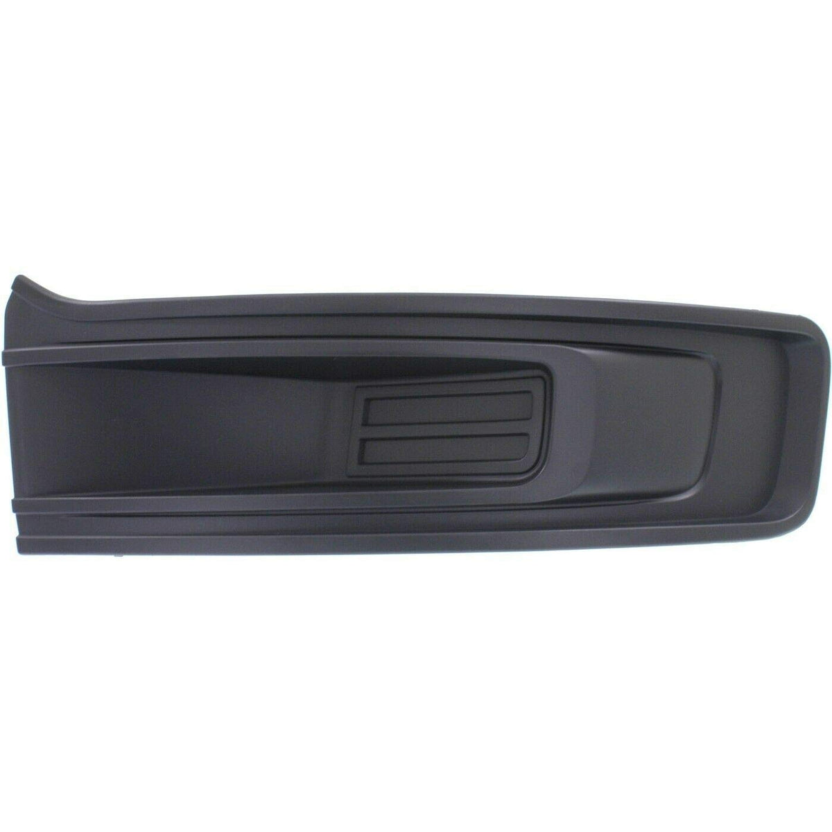 DAT AUTO PARTS Front Left Driver Side Fog Light Hole Cover Trim Molding Bumper Insert Replacement For 2013-2019 Ford Flex Black Textured Plastic FO...