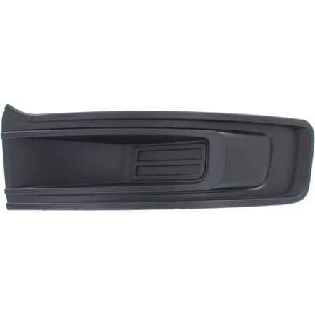 DAT AUTO PARTS Front Left Driver Side Fog Light Hole Cover Trim Molding Bumper Insert Replacement For 2013-2019 Ford Flex Black Textured Plastic FO...