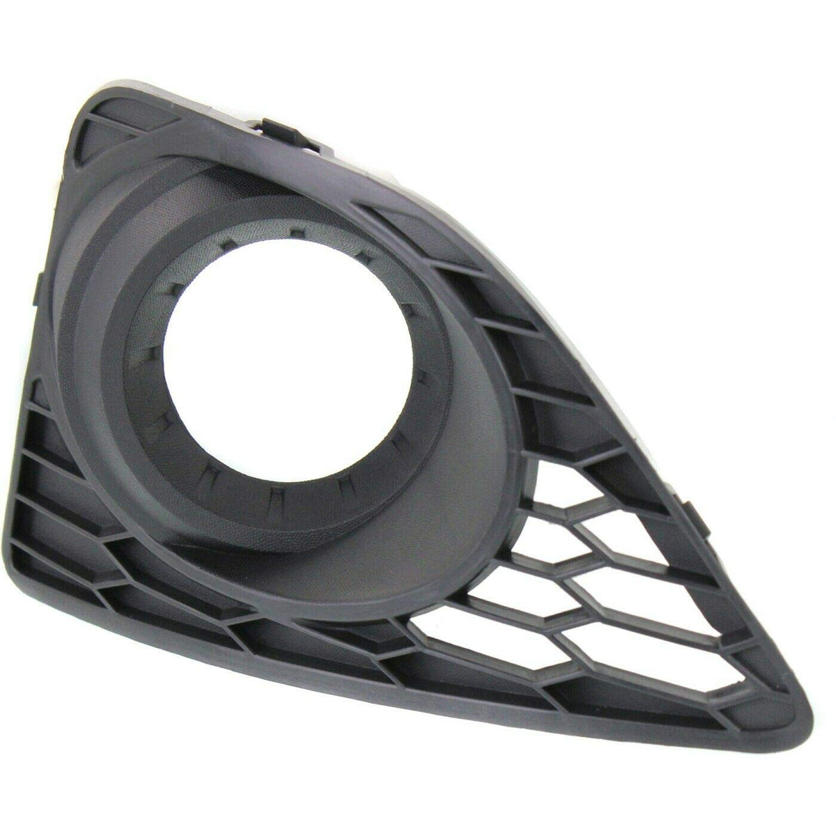 DAT AUTO PARTS Front Left Driver Side Fog Lamp Light Hole Bezel Cover Insert Replacement For 2010-2012 Ford Fusion & Hybrid Black Textured Plastic ...