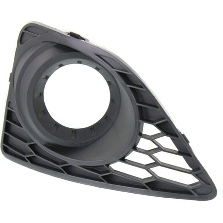 DAT AUTO PARTS Front Left Driver Side Fog Lamp Light Hole Bezel Cover Insert Replacement For 2010-2012 Ford Fusion & Hybrid Black Textured Plastic ...
