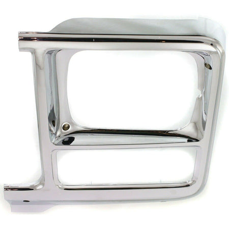 DAT AUTO PARTS Front Left Driver Side Head Light Cover Bezel Replacement For 79 - 80 Chevrolet Blazer GM2512101 14010855
