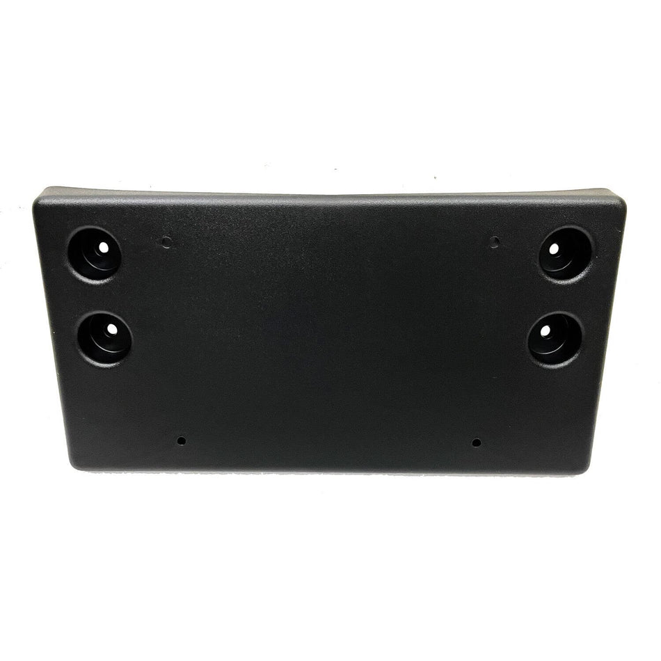 DAT AUTO PARTS Front Bumper License Plate Mounting Bracket Frame Cover Tag Holder Replacement for 2022-2024 Chevrolet Chevy Equinox Black Textured ...