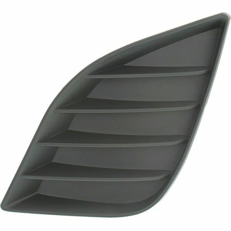 DAT AUTO PARTS Front Right Passenger Side Bumper Fog Light Lamp Hole Cover Grille Molding Trim Replacement for 2014 2015 2016 Toyota Corolla Black ...
