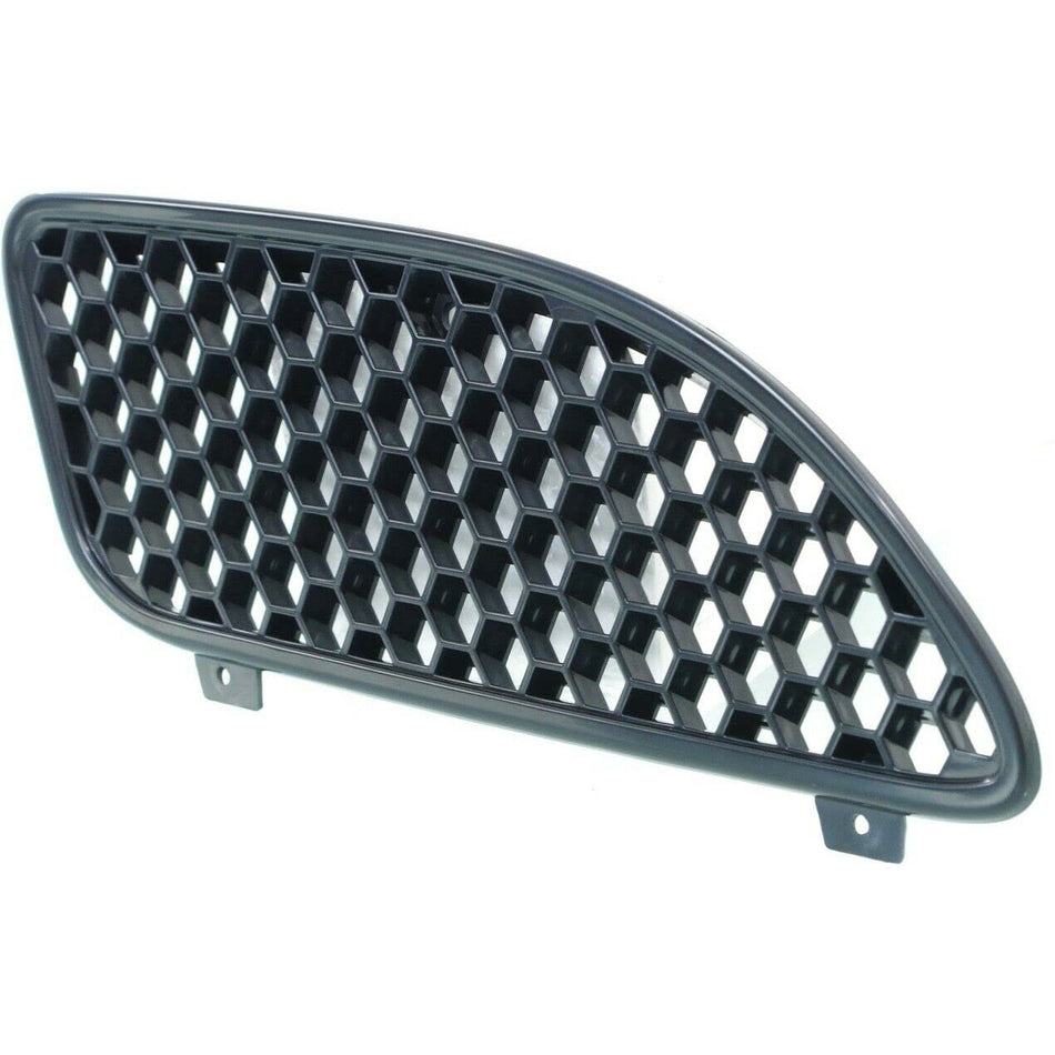DAT AUTO PARTS Front Right Passenger Side Bumper Grille Grill Assembly Insert Panel Replacement for 2002-2005 Pontiac Grand Am SE Matte-Black Smoot...