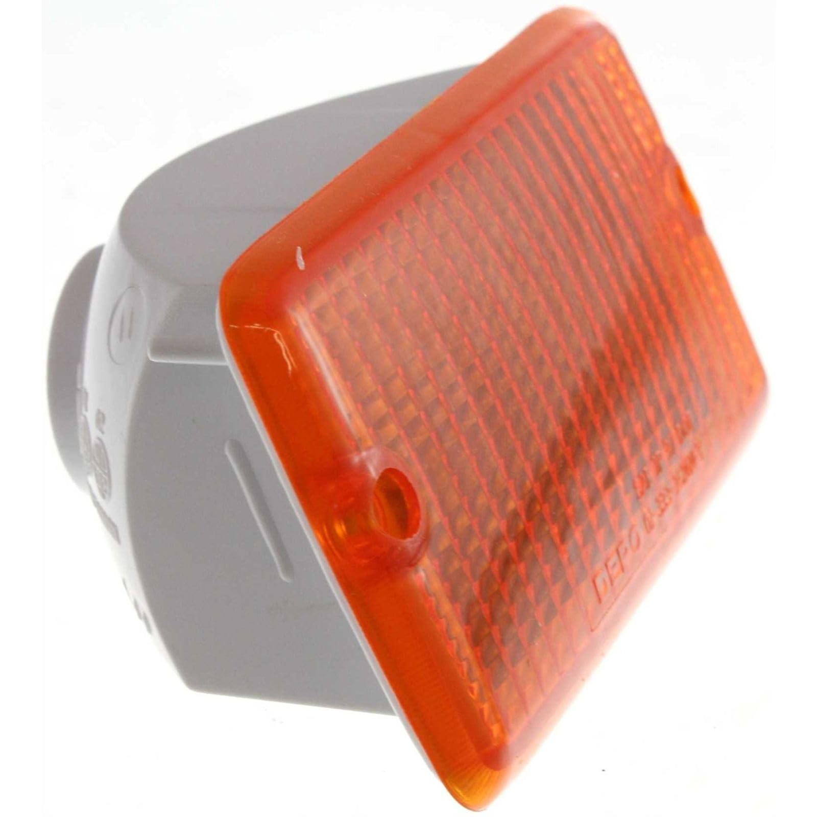 DAT AUTO PARTS Front Left Driver Side Turn Signal Lamp Parking Light Lens, Fits 1997-2000 Jeep Wrangler, OE Original Design, Plastic Orange Amber L...