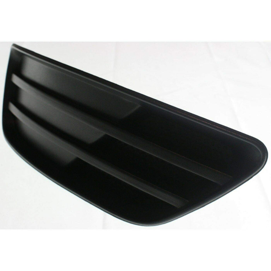 DAT AUTO PARTS Front Right Passenger Side Bumper Fog Light Lamp Hole Cover Grille Molding Trim Replacement for 2005 2006 2007 Ford Focus Black Text...
