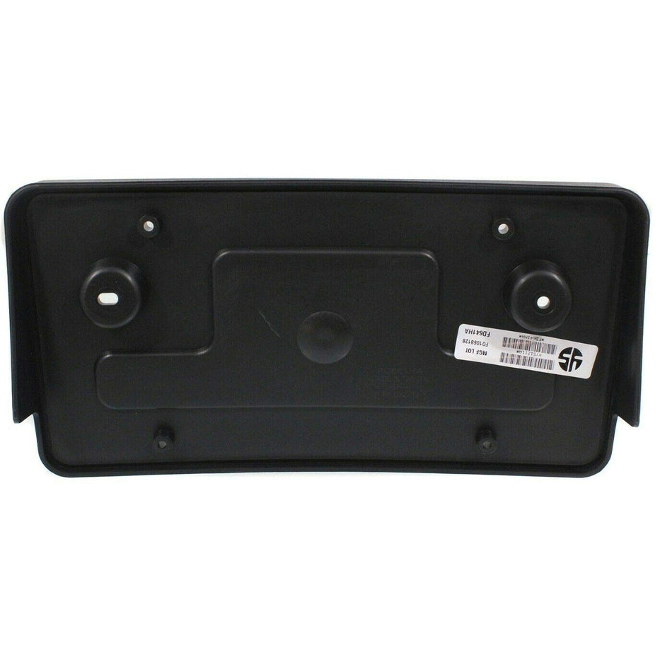 DAT AUTO PARTS Front License Plate Bracket Replacement for 2010 2011 2012 Ford Mustang And Ford Mustang GT EXCEPT SHELBY MODELS Textured Black FO10...