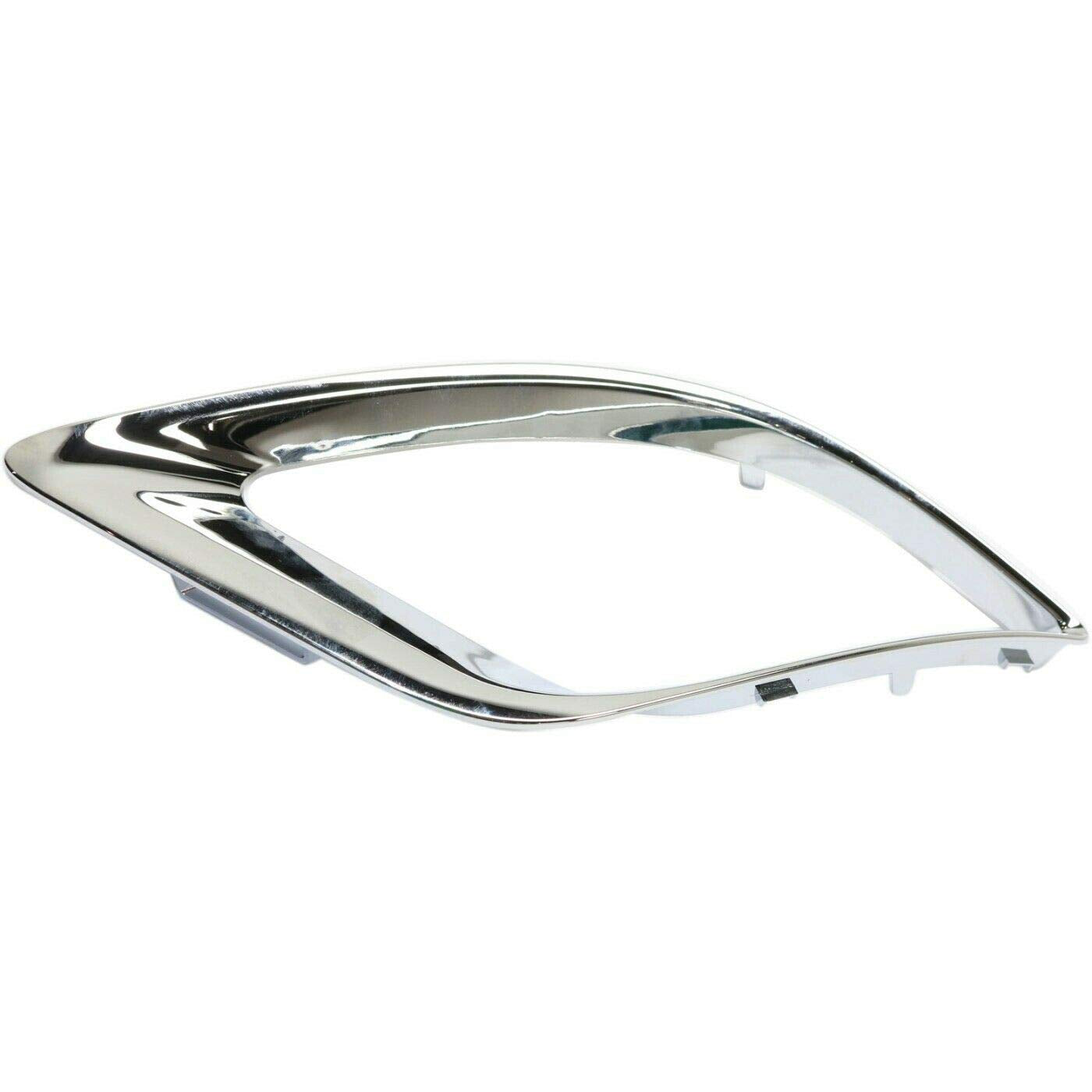 DAT AUTO PARTS Front Left Driver Side Fog Light Cover Bezel Trim Replacement For 2014-2020 Dodge Durango Except 2018-2020 SRT/RT Models Silver Chro...
