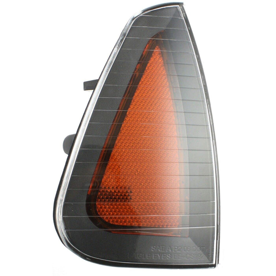 Front Driver and Passenger Side Marker Light Set of 2 Fits 2006-2010 Dodge Charger Amber Lens CH2550124 CH2551126 4806218AD