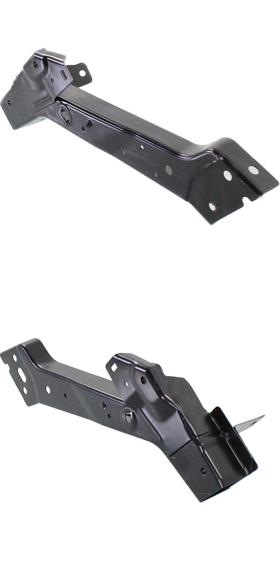DAT AUTO PARTS Front Right Passenger & Left Driver Side Pair Upper Radiator Support Bracket Replacement For 2011 - 2021 Jeep Grand Cherokee Black S...