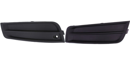 DAT AUTO PARTS Front Left Driver & Right Passenger Set Fog Light Hole Cover Molding Trim Insert Pair Replacement For 2011-2014 Chevy Cruze Except R...