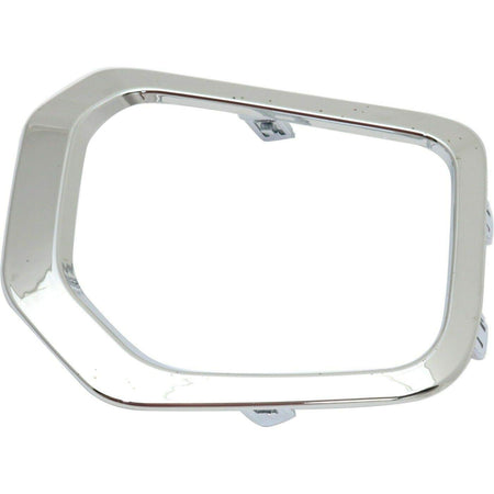 DAT AUTO PARTS Left Front Driver Side Fog Light Bezel Chrome Surround Replacement For 16-20 Toyota Tacoma TO1038188 5212604030