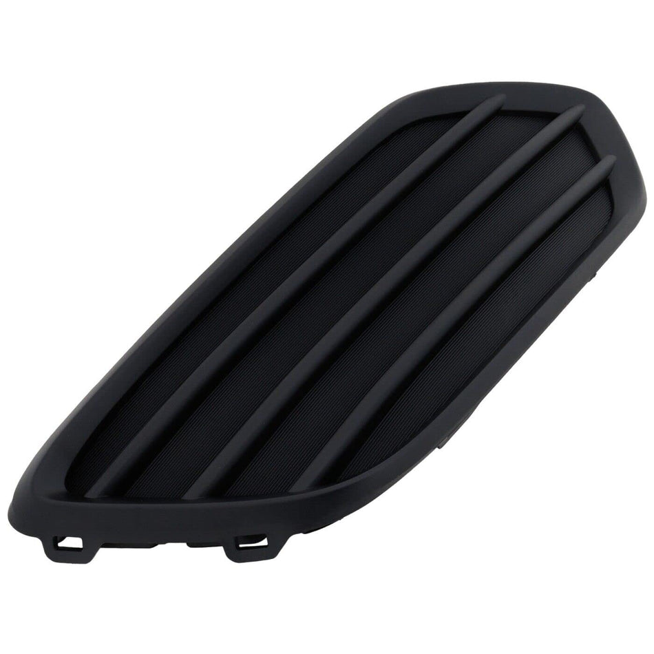 DAT AUTO PARTS Front Left Driver Side Fog Light Cover Lamp Hole Trim Grille Molding Bumper Insert Replacement For 2019 2020 2021 2022 Honda HRV Bla...