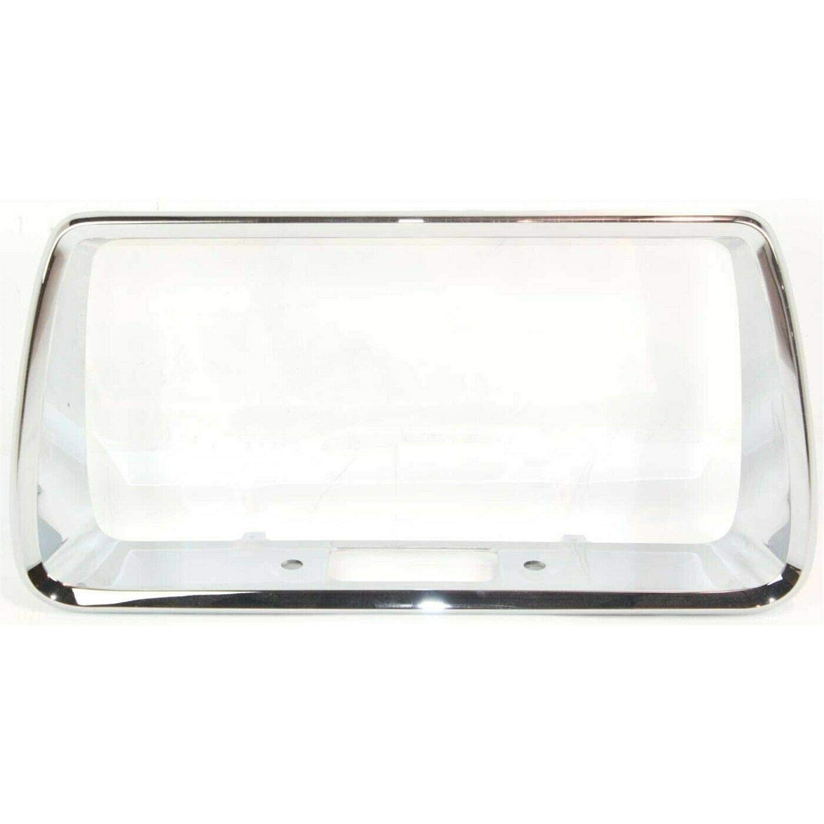 DAT AUTO PARTS Rear Bumper License Plate Frame Tag Mounting Bracket Holder Replacement for 2008 - 2012 Chevrolet Malibu Chrome Smooth Plastic GM116...